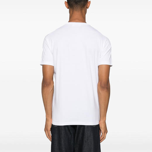 DSQUARED2 男士字母徽标印花棉质圆领短袖T恤 白色 S71GD1451 D20020 100 商品图2