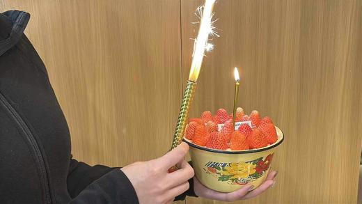 【草莓季新品】5寸搪瓷盆草莓蛋糕 商品图2