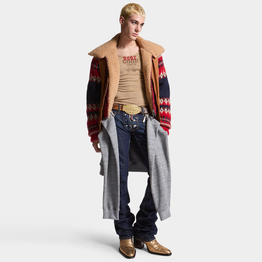 DSQUARED2 男士加拿大棉服 混色 S71AN0556 S47858 308 商品图3