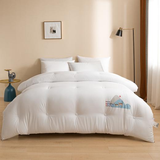 【下架】自然醒元气奶养肤被牛奶蛋白美容冬被加厚保暖棉被褥春秋被双人四季通用LFS 商品图0