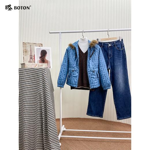 【第2件半价！尾货清仓不退换】波顿女士连帽棉褛LJ508 商品图5