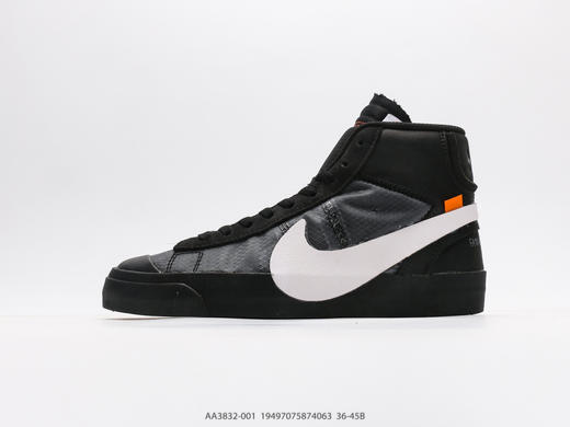 耐克Off-White x Nike Blazer Mid休闲运动板鞋AA3832-001男女鞋 商品图0