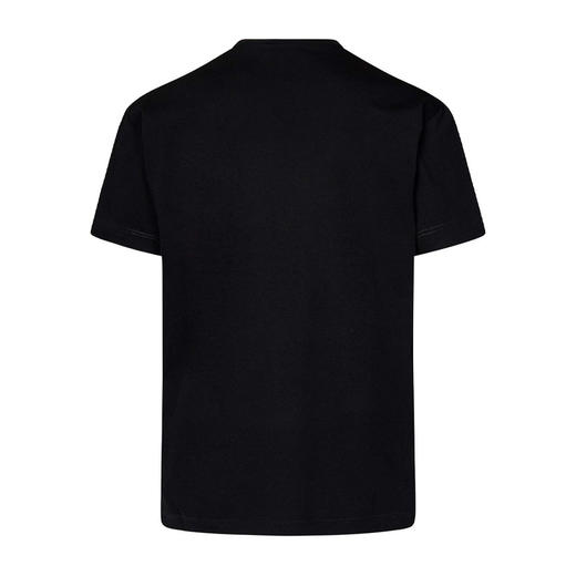 DSQUARED2 男士字母徽标印花棉质圆领短袖T恤 黑色 S71GD1452 D20020 900 商品图1