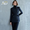 AD黑色正装女套装大学生面试职业装高级感正式场合收腰西服外套秋 商品缩略图2