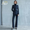 AD黑色正装女套装大学生面试职业装高级感正式场合收腰西服外套秋 商品缩略图1