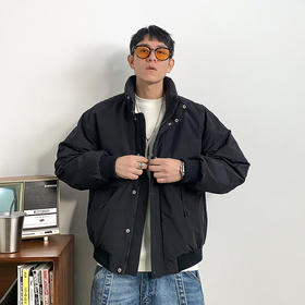 徐太浪带盖口袋拉链立领夹克男秋季潮牌男装宽松休闲运动防风外套