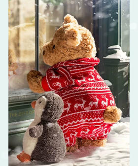 原单正品冬日圣诞睡衣巴塞罗那熊101908