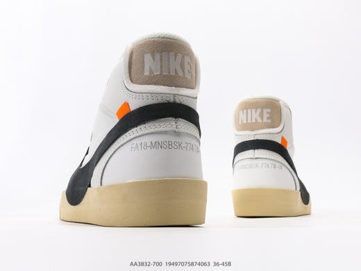 耐克Off-White x Nike Blazer Mid休闲运动板鞋AA3832-700男女鞋 商品图5