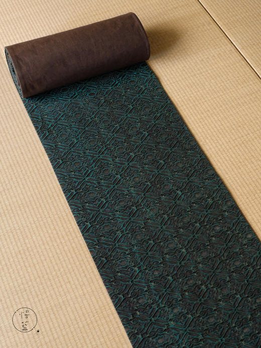 慢蓝长款香云纱茶席 260*28cm 商品图6