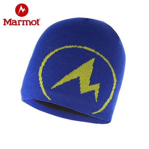 Marmot/土拨鼠户外休闲男女通款防寒保暖毛线帽情侣加长款针织帽 商品图3