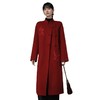 新中式国风红色双面羊绒大衣，新年战袍羊毛呢外套KQ-069612 商品缩略图4