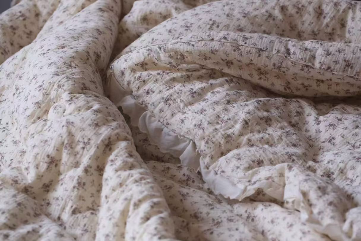 猫太推荐—A类母婴级扛箘全棉精梳双层纱 被子 四件套 新疆阿瓦提长绒纯棉