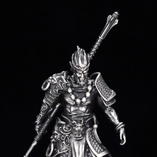 子佩集S999银【大圣】摆件【BJ1023】纯银小摆件仿古2411 商品图5