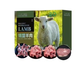 丁小宴锡盟羊肉338型2000g【实物/卡券】