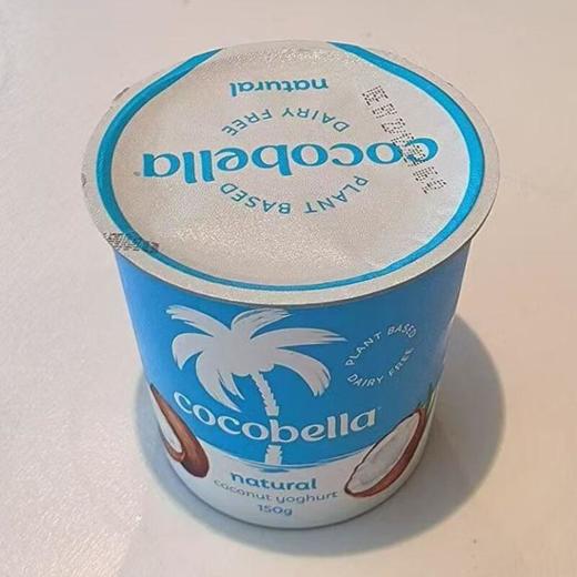 cocobella 香草味椰子酸奶（发酵型植物蛋白饮料）150g/杯 商品图0