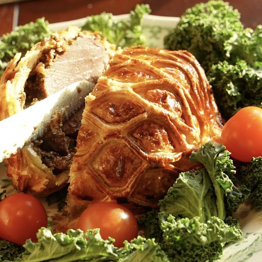 新西兰银蕨农场草饲牛柳AOP黄油酥皮裹松露酱与红酒汁 580g Beef Wellington 商品图4