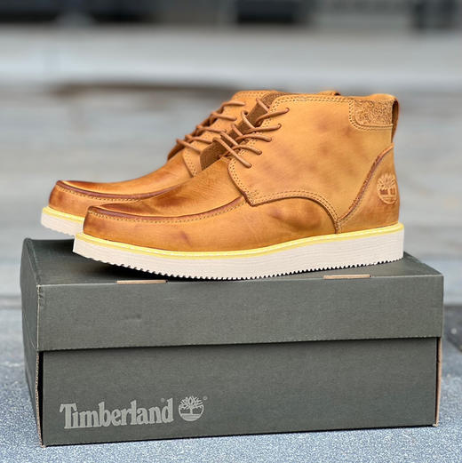 添柏岚油蜡皮短靴马丁靴 商品图1