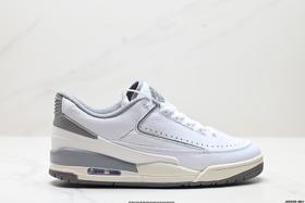 耐克乔丹AIR JORDAN 2/3低帮复古篮球鞋FD0384-161男女鞋