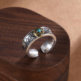 子佩集S925银【吉言佑安】戒指【YFJZ018】纯银仿古2411