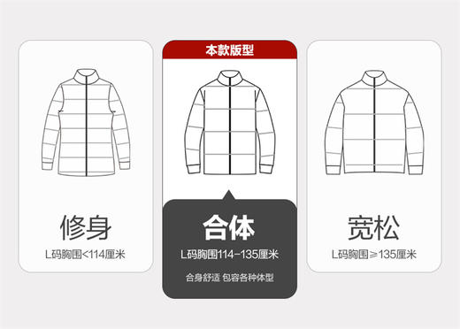 佐丹奴男装三层5A鹅绒羽绒外套01074611 商品图2