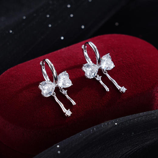 子佩集S925银【在逃公主】耳环【YEH-0802101】纯银时尚2411 商品图1