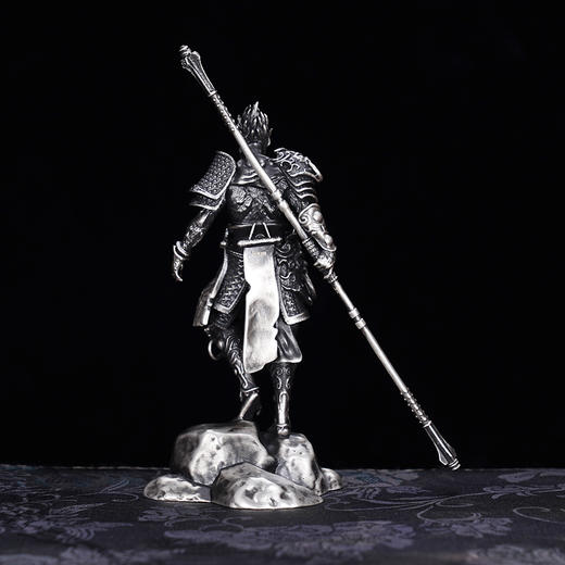 子佩集S999银【大圣】摆件【BJ1023】纯银小摆件仿古2411 商品图6