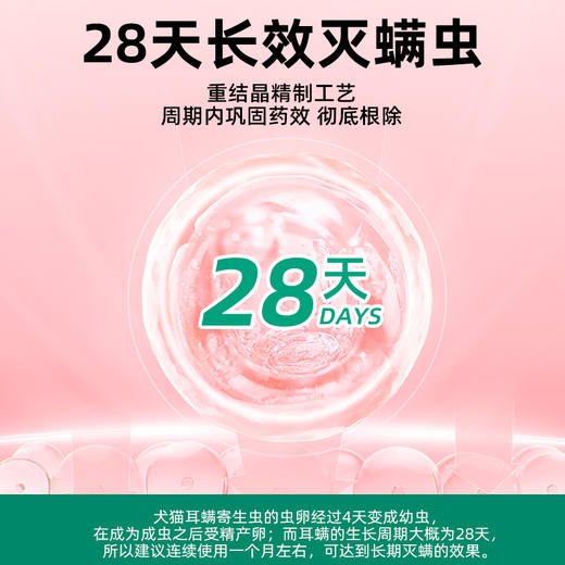 【10送2】买1送1 送洁耳液 搭配使用效果更佳】菲内仕制霉菌素软膏10g 真菌耳螨 犬猫通用 线下专供 商品图4