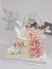 鲜花蝴蝶仙女粉色生日蛋糕 商品缩略图1