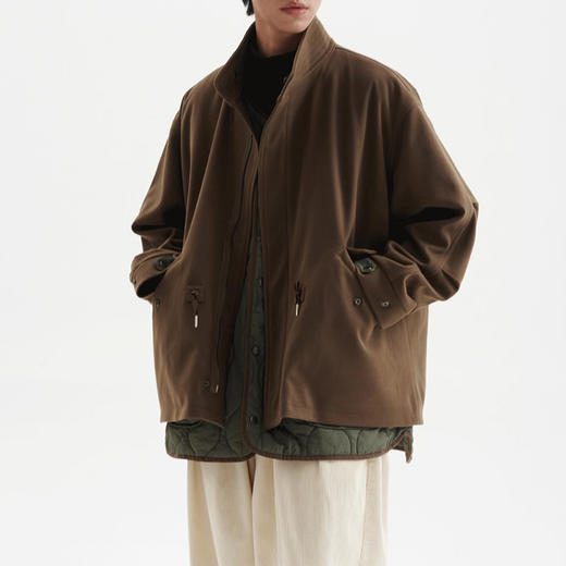 裁缝学苑MQ47日系复古三合一两件毛呢风衣外套纸样男装夹克廓形棉服样板 商品图1