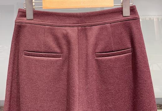 设计师羊毛直筒裤 商品图2