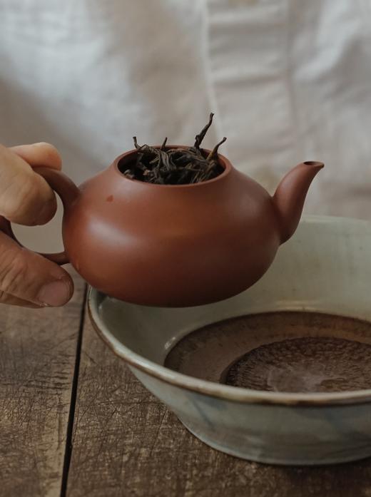 清如许｜潮州工夫茶器皿 砂铫壶 副榜炉 80年代老壶承盘 骨瓷茶船 蛋壳杯 商品图9