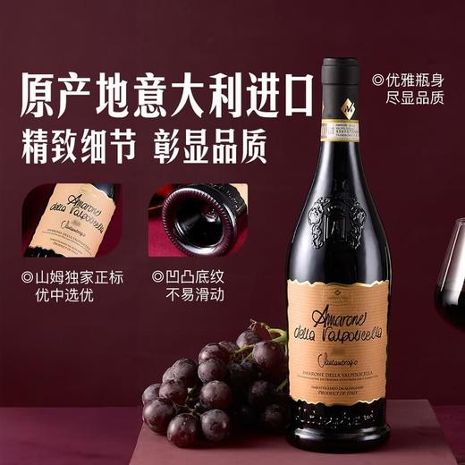 MM 山姆 Member's Mark 意大利进口 经典阿玛罗尼红葡萄酒 750ml 商品图1