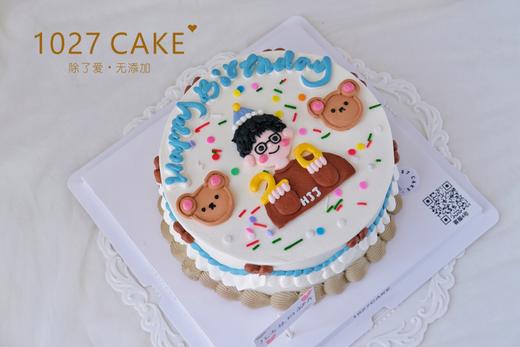 1027CAKE |  手绘蛋糕  男生 商品图0