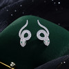 子佩集S925银【碧眼灵蛇】耳钉【YEH-2447106】纯银时尚2411 商品缩略图2