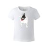 薛继业水墨猫画 创意国潮儿童款新疆长绒棉短袖印花T恤男女圆领T 商品缩略图2