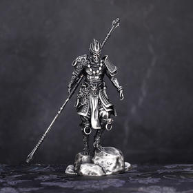 子佩集S999银【大圣】摆件【BJ1023】纯银小摆件仿古2411