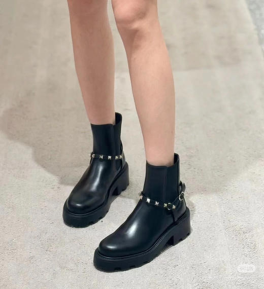 原单华伦天奴切尔西短靴乐福鞋 商品图12