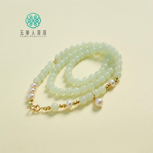 s925和田玉项链 商品图0