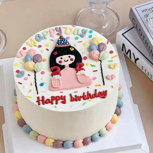 小女孩手绘 商品图0