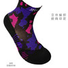 迷紫压缩减震专业功能透气排汗跑步运动中筒袜 商品缩略图5