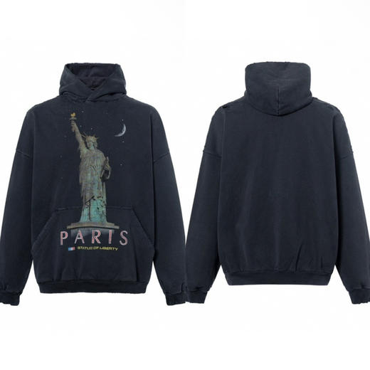 BA-H 自由女神连帽卫衣 商品图0