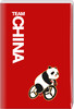 TEAM CHINA熊猫可收纳环保笔记本A5-自行车 商品缩略图0