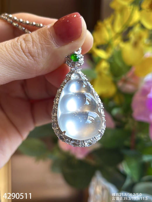 玻璃种福豆吊坠【4290511】具体价格微信咨询 商品图5