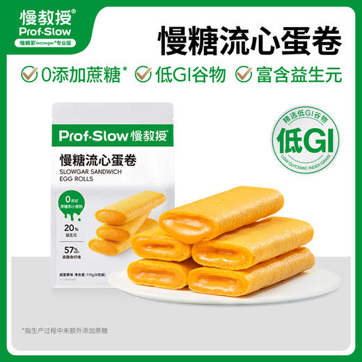 【积分兑换】慢糖流心蛋卷1袋 商品图0