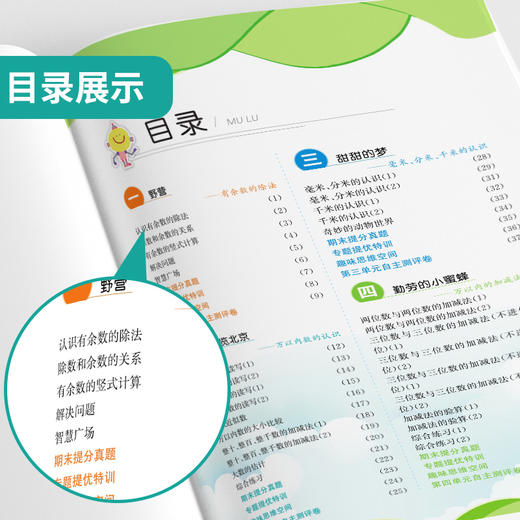 2025春【青岛版】2年级下册 实验班提优训练 小学数学二年级 商品图2