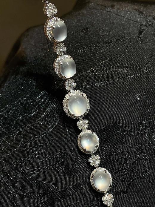 蛋面翡翠手链 商品图1