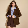 美拉德复古灯芯绒简约气质西装外套女休闲西服V0043990 商品缩略图2