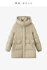 【品牌优选】璞宿PUSU 冬季泡芙 收腰显瘦连帽款鹅绒外套 54945 商品缩略图5