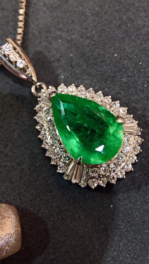 5.3ct刻面祖母绿吊坠 商品图2