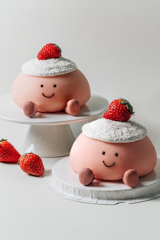 草莓捏捏大福（ 雪媚娘口感） 商品图4